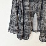 Dress to Kill Jacket Blazer Single Button Artsy Lagenlook Pattern Gray One Size Size undefined Photo 3