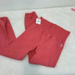 Free People High-Rise 7/8 Good Karma Leggings Pomelo M/L Photo 4