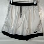 Nike 90’s Basketball Shorts Sz M White Black Vintage Athletic Photo 3