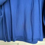 BB Dakota Waffle Knit Textured V-Neck Sleeveless Dress in Indigo Blue - Medium Photo 10