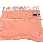 Apt. 9 NWT  peachy pink scarf Approximately 82” long w/ fringe 1 flaw see photos Photo 0