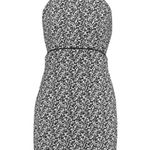 Elizabeth and James  Elina Jacquard Cut Out Mini Dress Black Size 2 Photo 2