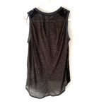 ZARA  Wool Collection Sleeveless Rust charcoal gray top NWTs size small Photo 4