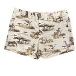 Banana Republic  White Safari Chino Shorts - Size 6 Photo 0