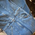 Free People  We The Free Jayde Flare Denim Jumpsuit Light Blue Wash Size XS Photo 5