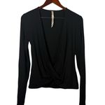 Bailey44  Core Women’s Surplice Long Sleeve Knit Top Black Size XS Photo 5