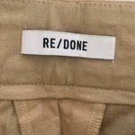 RE/DONE NWT  70s Trouser in Washed Khaki Photo 4