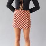 Urban Outfitters NWT UO Jagger Button Mini Skirt Photo 2
