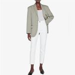 ANINE BING Anine‎ Bing Sonya Straight Leg Jean Off White 29 Photo 1