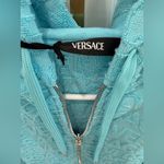 Versace Logo Terry Full Zip Hoodie Photo 3