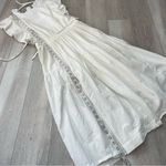 Urban Outfitters Dress laura ashley apron midi womens White (small) cottagecore Photo 9