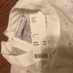 Urban Outfitters UO Prarie Mock Neck White Lace Ruffle Dress Photo 2