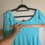 Boston Proper  Blue Top size m‎ Photo 3