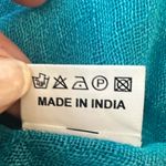 Shiraleah 100% Linen Scarf Blue White Ombre Lightweight Made In India NWOT Photo 3