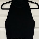 Aritzia  Babaton Sculpt Knit High Neck Tank Black Photo 0