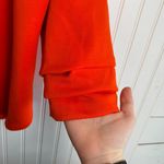 Carolina belle  Montreal Orange Red Open Front Blazer Size XL G27 Photo 1