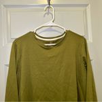 Isaac Mizrahi  Live! green Crew Neck Long Sleeve Tee size 1X Photo 3