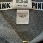 Victoria's Secret Gray Hoodie with Gold Sequin Bling Sz Medium Photo 8
