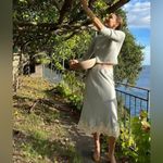 Doen Elowen Skirt Dusty Blue Silk Lace M Size M Photo 2