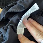 Old Navy Smocked Ruffle Midi Dress Black Short Sleeve Size Small Photo 4