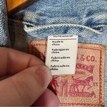 Levi's Levi’s Distressed Denim Vest Size Xsmall Photo 2