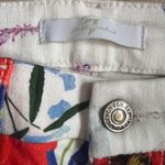 7 For All Mankind  floral denim pants Photo 2