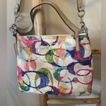 Coach  Multicolored Stamped Logo C Hippie HandBag  Shoulder Bag 31143E Photo 2