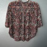 Forever 21  Women’s Boho Kimono Cardigan Sheer Open Front Paisley Print Size S Photo 1