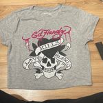 Ed Hardy Nwt  cropped top size large Photo 1