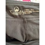 Tranquility By Colorado Clothing Athletic Floral Silhouette Stretch Skort S Black Photo 3