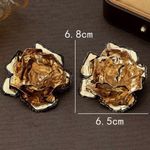 ZARA NWT❗️ Enamelled Floral Earrings Photo 5