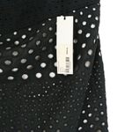 NWT Kimora Lee Simmons Eyelet Black White Asymmetrical Ruffle Hem Skirt 10 Photo 7