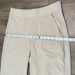 Athleta  27" Brooklyn Mid Rise Casual Ankle Pants Tan Size 8 Photo 7