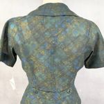 Leslie Fay Vintage 50s Skirt Suit Size 14 Pleated Dacron Timeless Daywear Office Photo 7