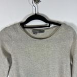 360 Cashmere Skull Cashmere Sweater Womens XS Black 360 Crew Neck Pullover Long Sleeve Beige Photo 2