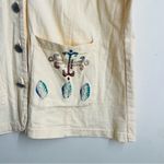 Blue Cactus Vintage Artsy Yellow Vest made in USA size M Size M Photo 1