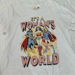 H&M It’s a Woman’s World Superhero T-Shirt in Size Large Photo 1