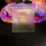 For Love & Lemons 💕💕 One-Piece Swimsuit ~ Vintage Watercolor Floral ~ S NWT Photo 8