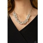 Paparazzi Pardon My Fringe White Necklace (462) Photo 0