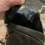 Marc Fisher Marc Fischer Aprille Black Leather Ankle Heeled Boots Size 8.5 Womens Gold Buckl Photo 8