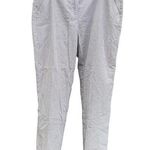 MAX MARA WEEKEND SLIM CIGARETTE PANTS Blue Size 12 Photo 0