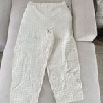 Free People Free-est Tulip Crop Pants In Ivory Size Medium Photo 3