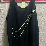 Nike  Black With Yellow Racer Back Tank Top Woman’s Size Small Photo 0