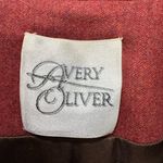 Avery Oliver vintage oversized wool cashmere blend with silk lining sz8 Red Size 8 Photo 8