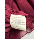 Love Reign  Burgundy Lace Ruffle Beaded Waist Corset‎ Prom Party Dress Size 1 Photo 5