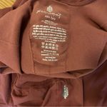 Free People Good Karma flared onesie henna burgundy size XS/S Photo 9