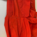 Ralph Lauren Suede Patched Chinos Orange Size 6 - Fair Condition Photo 5