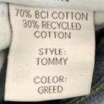 Boyish Womens Tommy High Rise Straight Denim Jeans Greed Blue Button Fly Size 25 Photo 6
