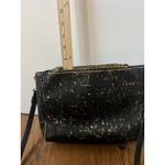 Queork Cork Purse Crossbody Black and Gold Photo 3