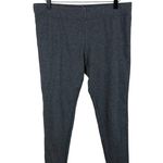 Sonoma  Women's Fleece Lined Leggings Size Large Dark Gray Cotton Faux Fur Cozy Photo 0